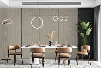 百色轻奢风格-餐厅