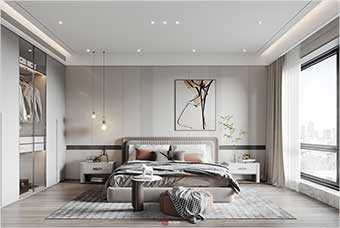 百色卧室空间案例