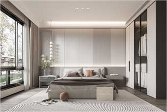 百色卧室空间案例